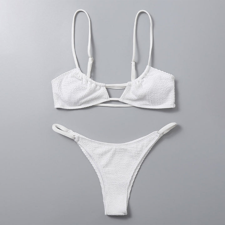 Damen Sportliches Bikini-Set mit raffiniertem Schnitt Drune
