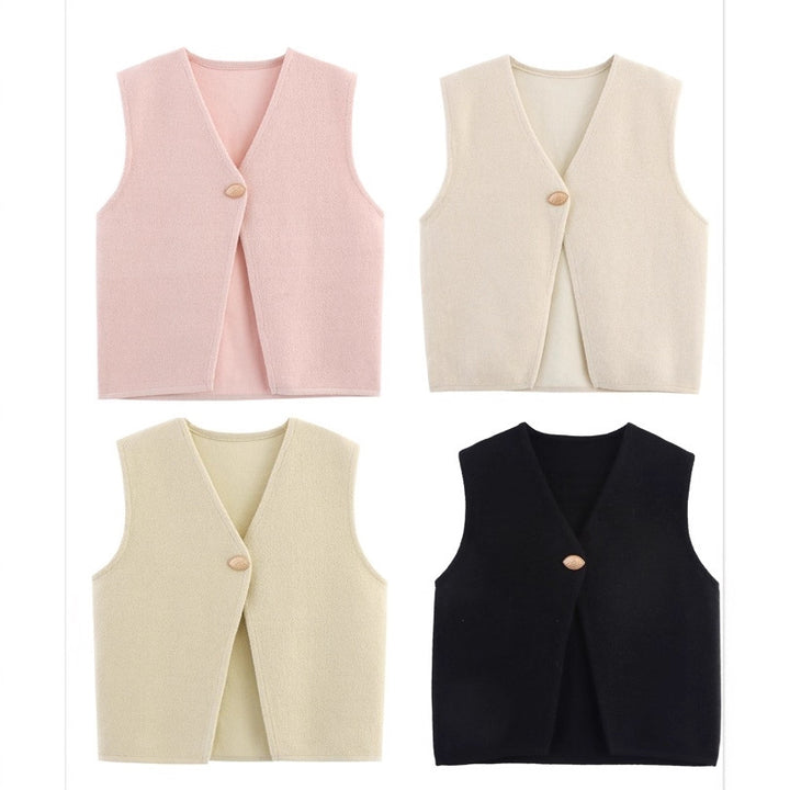 Damen elegante Strickweste Drune