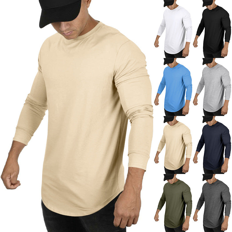 Herren Langarmshirt mit innovativem Schnitt und atmungsaktiver Struktur Drune