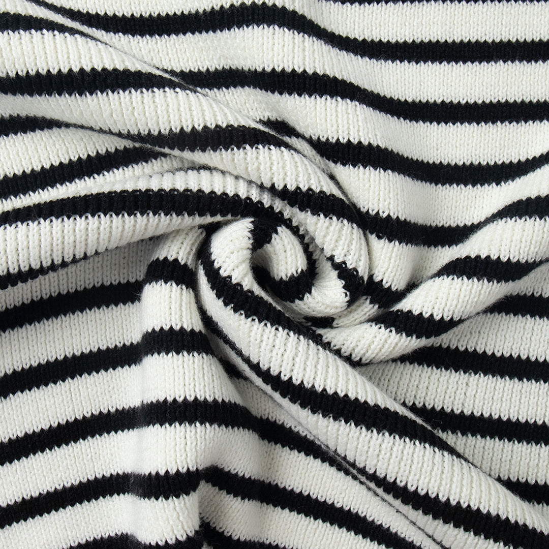 Damen Pullover mit weitem Schnitt und V-Ausschnitt Drune
