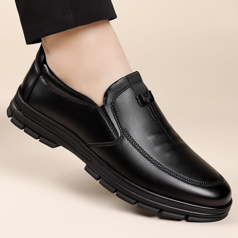 Herren Elegante Slip-On Lederschuhe mit ergonomischer Passform Drune