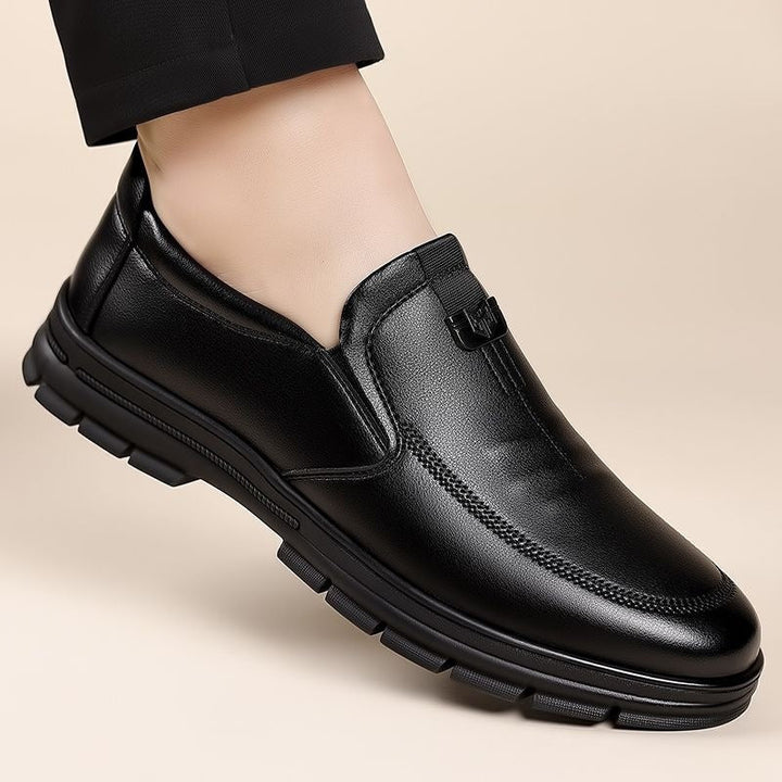 Herren Elegante Slip-On Lederschuhe mit ergonomischer Passform Drune