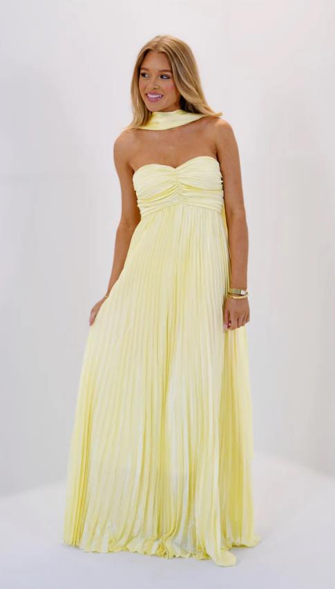 Damen elegante Maxi-Röcke mit Faltenwurf Drune