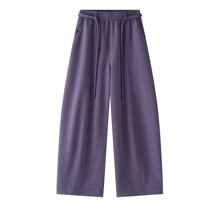 Damen Bequeme Freizeithose mit elastischem Bund und lässigem Schnitt Drune
