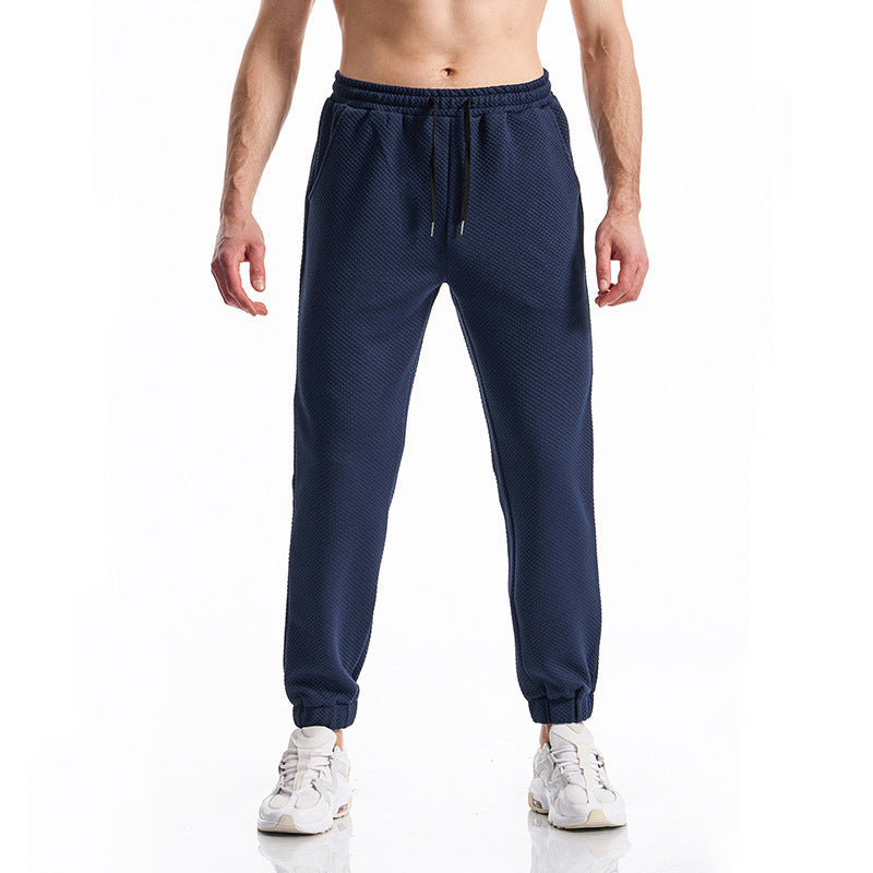 Herren bequeme Sporthose mit elastischem Bund und modernen Seitentaschen Drune