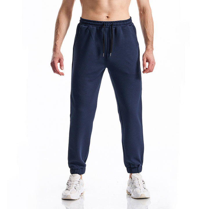 Herren bequeme Sporthose mit elastischem Bund und modernen Seitentaschen Drune