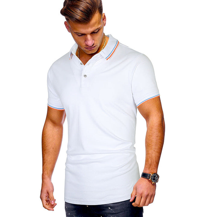 Herren Poloshirt mit modernen Akzenten Drune