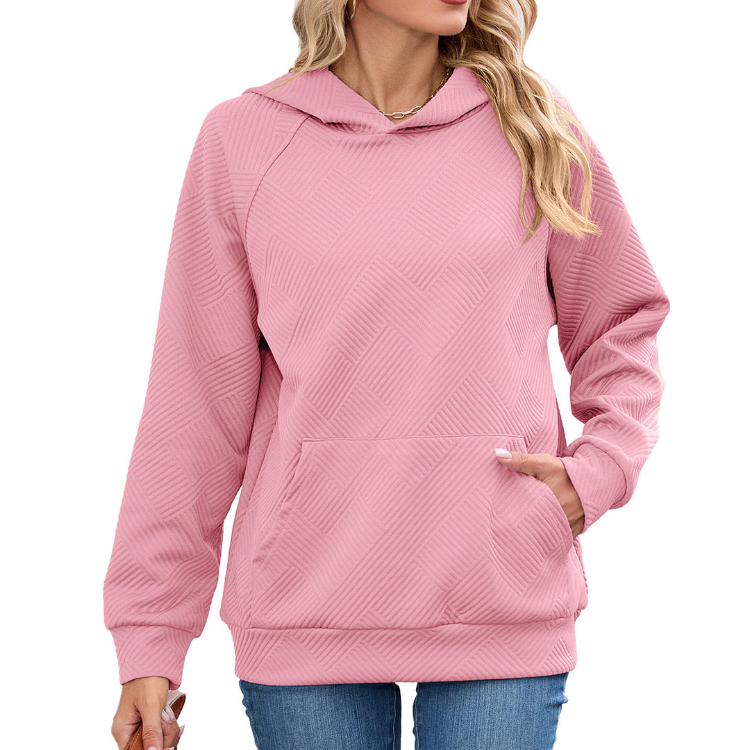 Damen Kapuzenpullover mit strukturiertem Design Drune