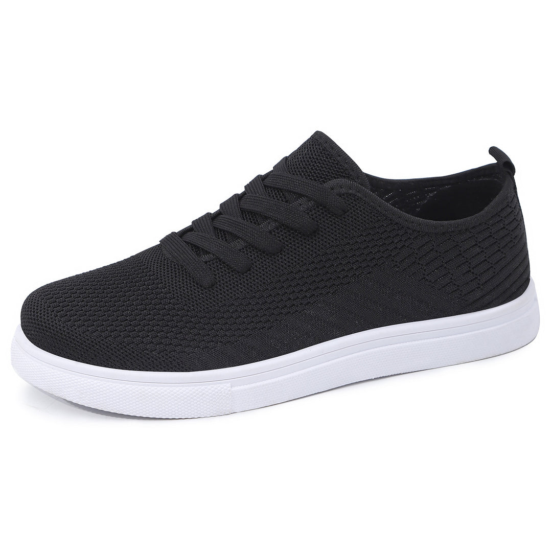 Damen nan leichter Strick-Slip-On Sneaker mit elastischem Sockeneinstieg, atmungsaktivem 3D-Gestrick und dämpfender Leichtsohle Drune