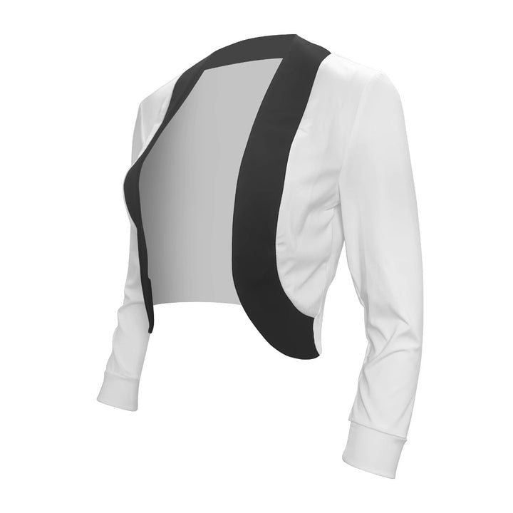 Damen eleganter Blazer mit kontrastierenden Einsätzen Drune