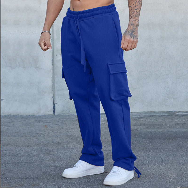 Herren Cargo-Jogginghose mit verstellbarem Bund und praktischen Seitentaschen Drune