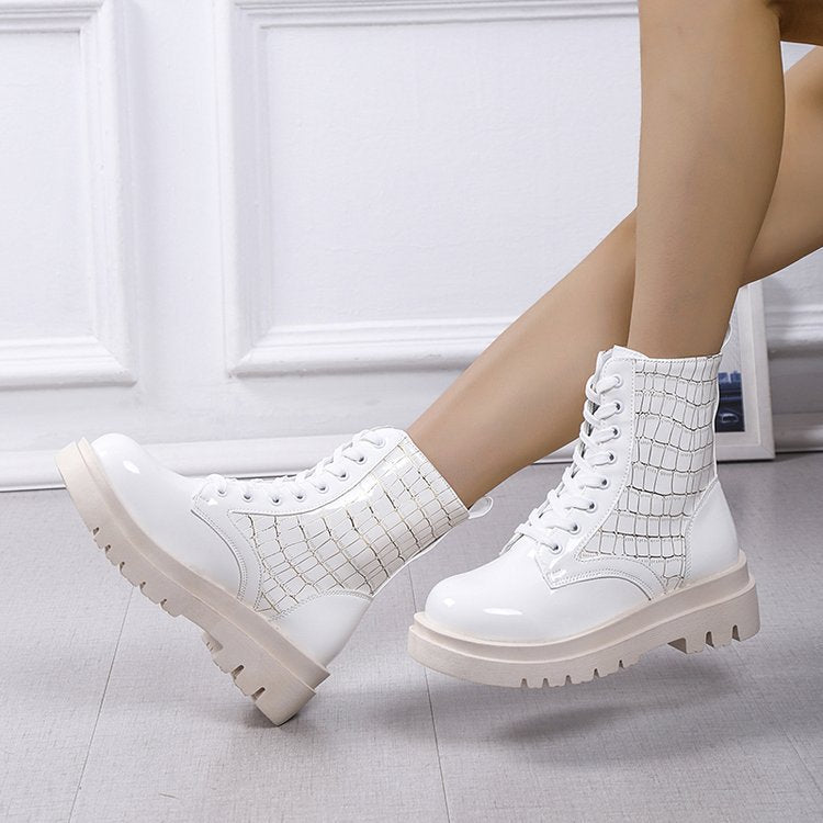 Damen Trendige Statement-Stiefel im modernen Design Drune