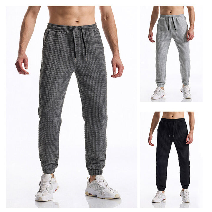 Herren bequeme Sweatpants mit hohem Bund und elastischem Komfort Drune