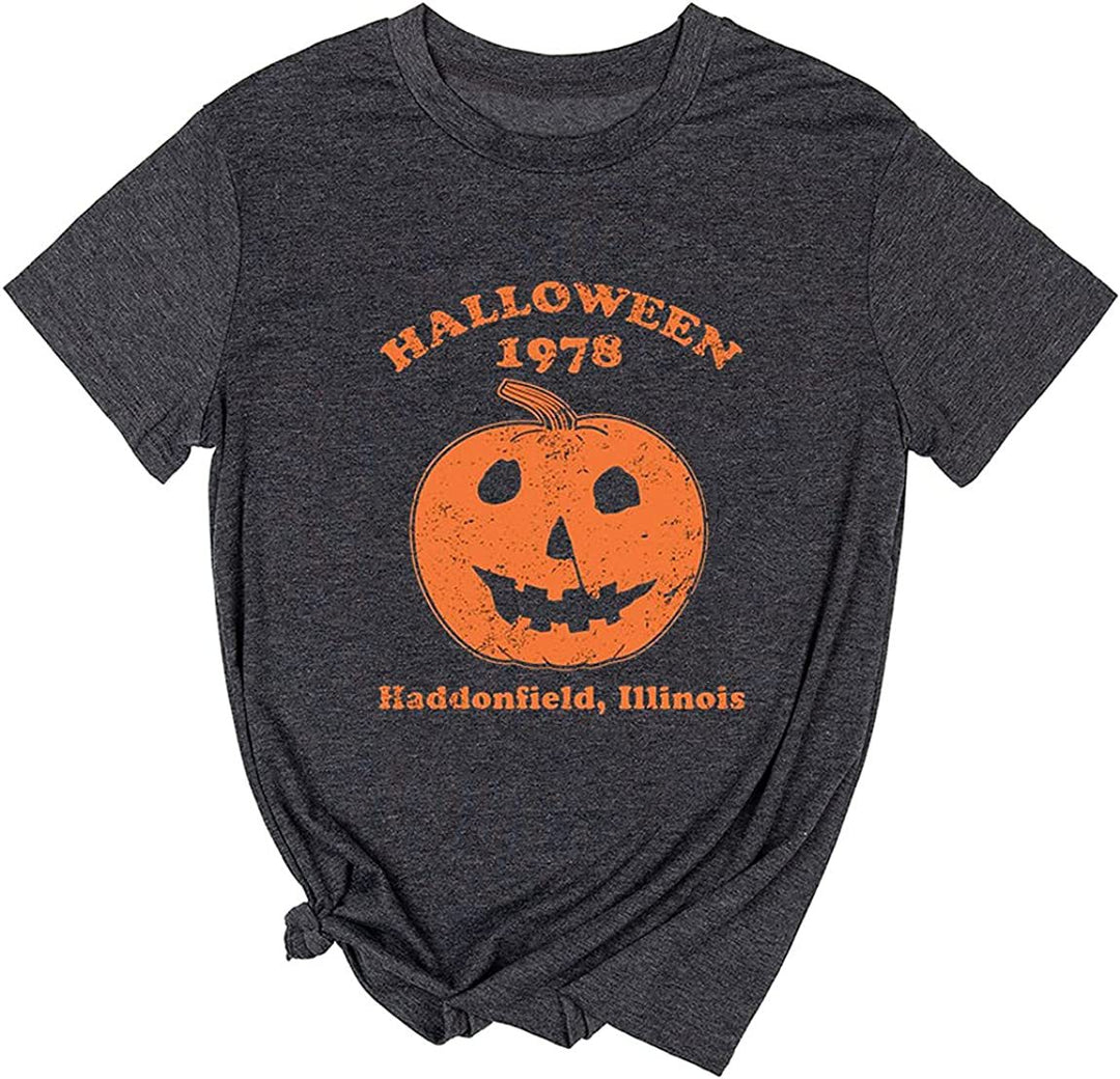 Herren Halloween-Themen Grafik T-Shirt Drune