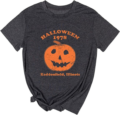Herren Halloween-Themen Grafik T-Shirt Drune
