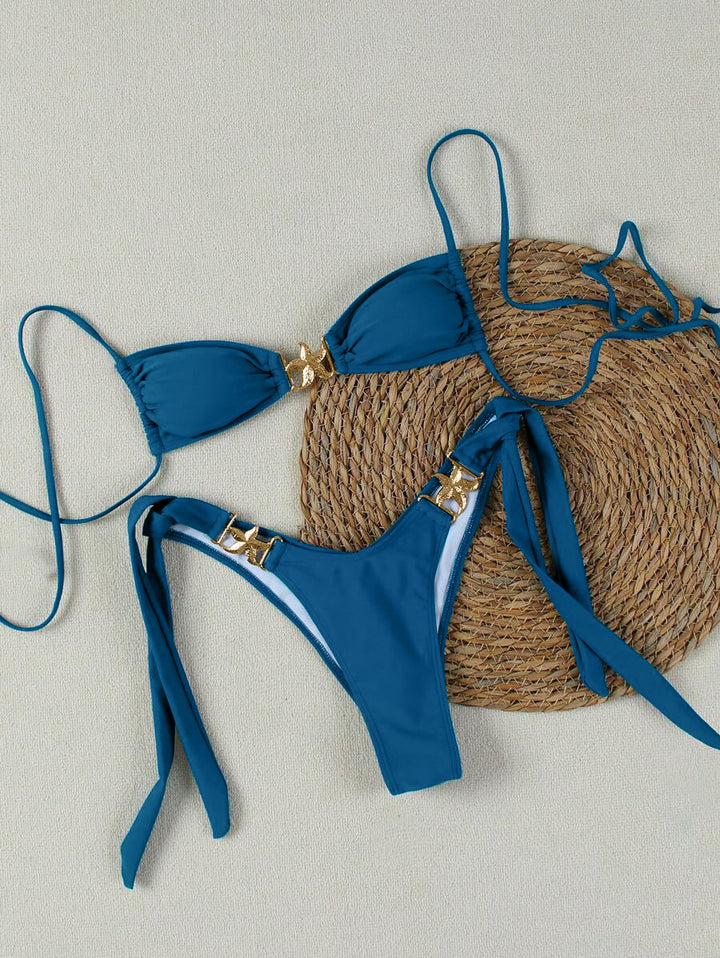 Damen Bikini-Set mit eleganten Schnallen Drune