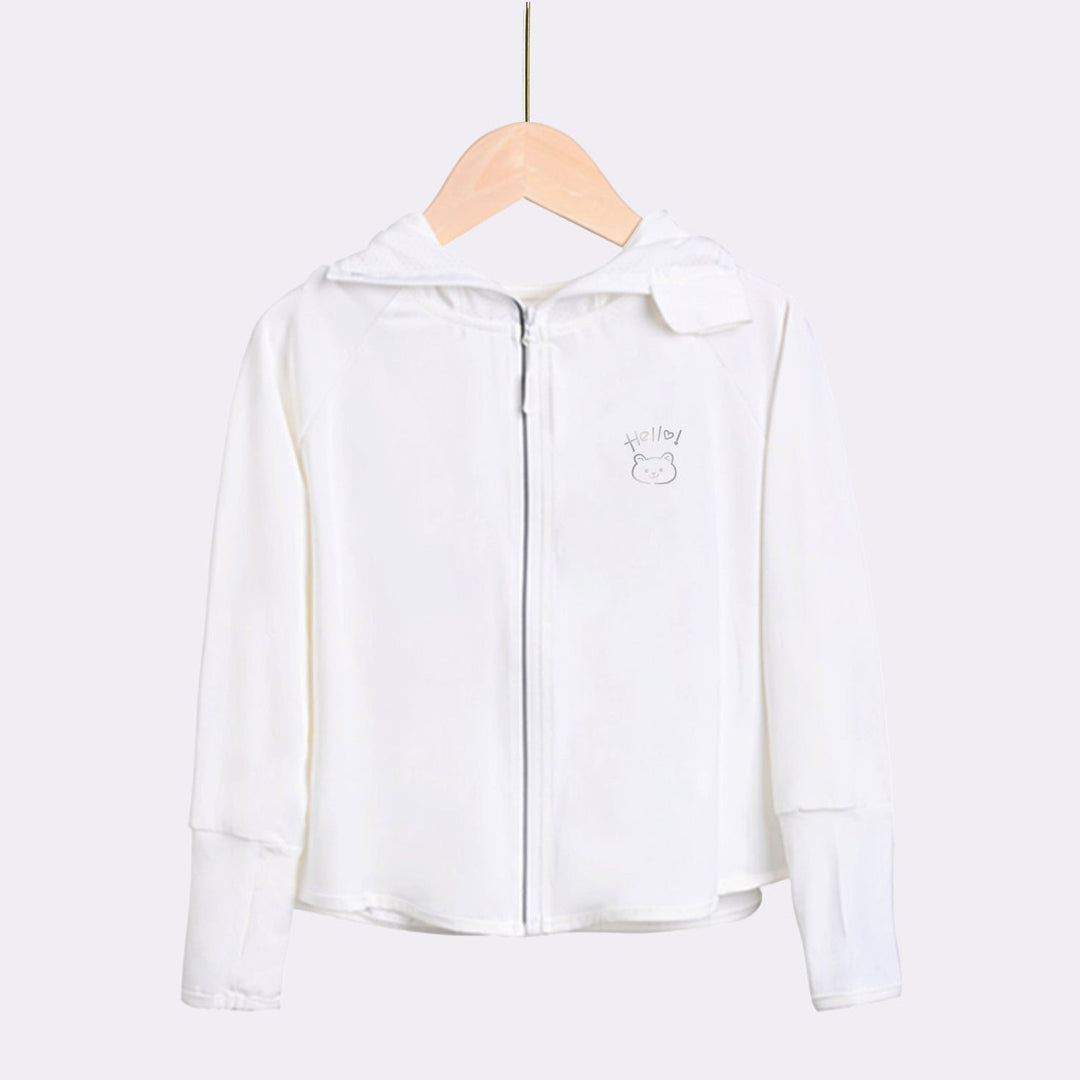 Damen Kapuzenjacke mit süßem Tiermotiv Drune