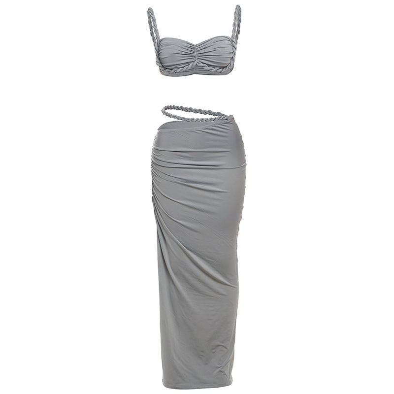 Damen Bikiniset mit elegantem Wickelrock Drune