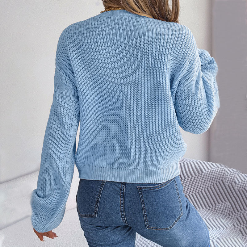 Drune | Pullover Aus Gedrehtem Strick mit Bequemer Struktur
