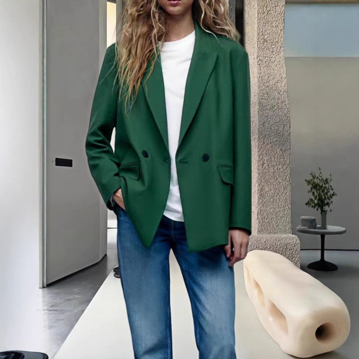 Damen Modischer und eleganter Oversized Blazer Drune