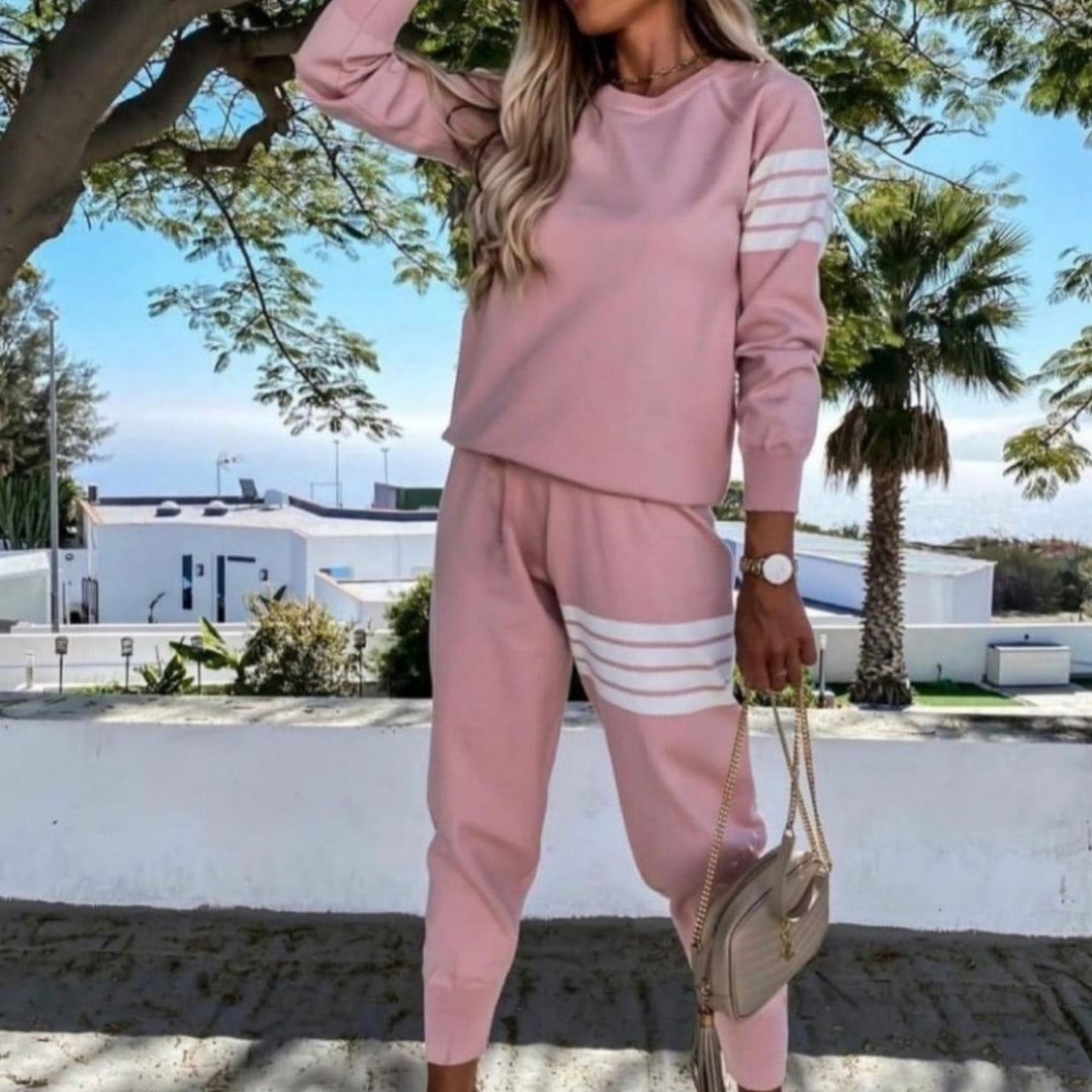 Damen Elegantes und lässiges Lounge-Set mit weitem Schnitt Drune