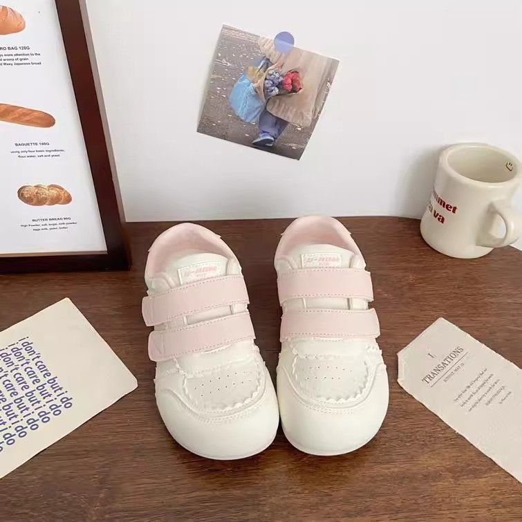 Damen Kinder Sneaker mit praktischem Klettverschluss Drune