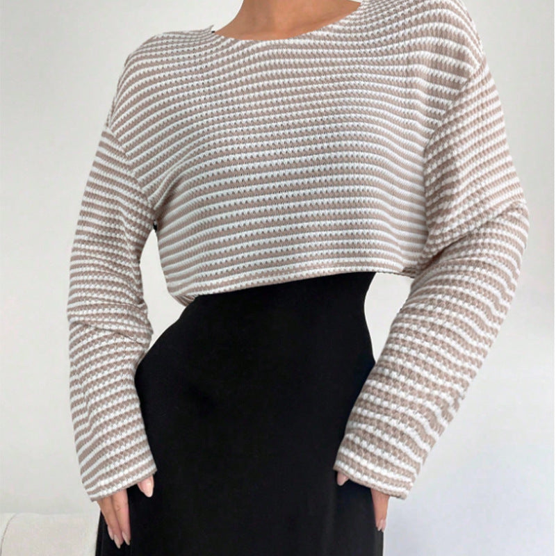 Damen Eleganter Maxirock mit elastischem Bund Drune