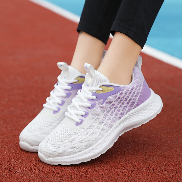 Damen nan niedriger Performance-Sneaker mit dreidimensionalem Mesh, reaktiver EVA-Dämpfung und Zuglasche Drune