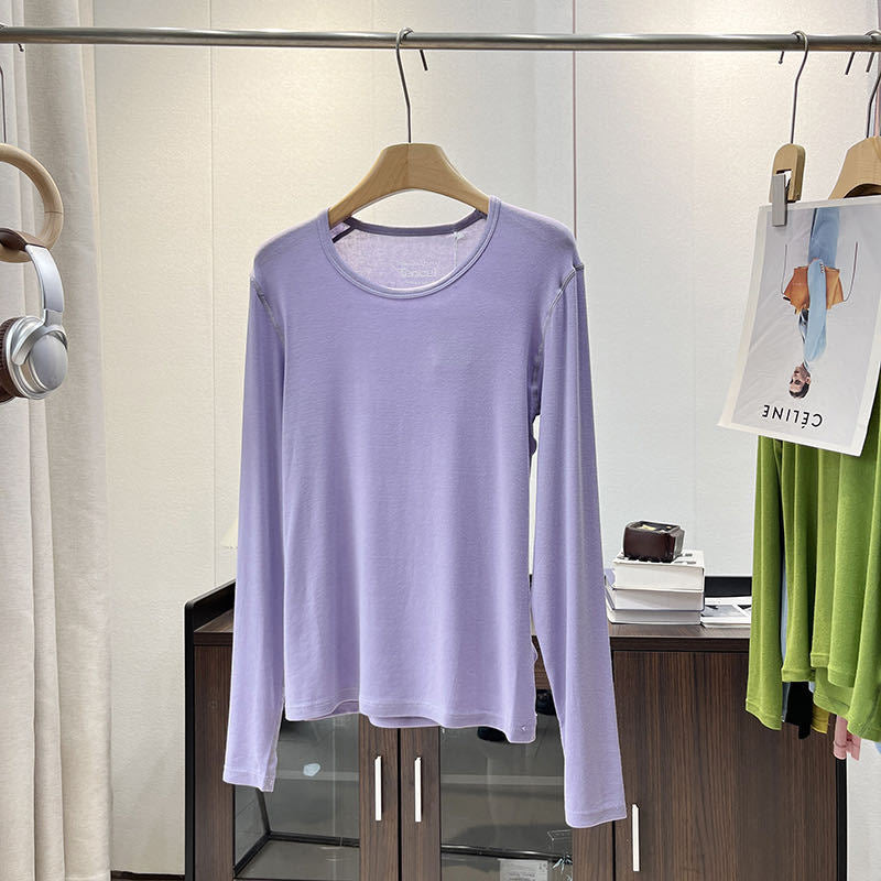 Damen Langarmshirt aus weichem Jersey mit ergonomischem Schnitt Drune
