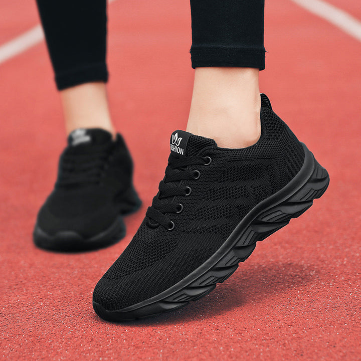 Unisex nan ultraleichter Strick-Sneaker mit dämpfender Schaumsohle und elastischem Obermaterial Drune