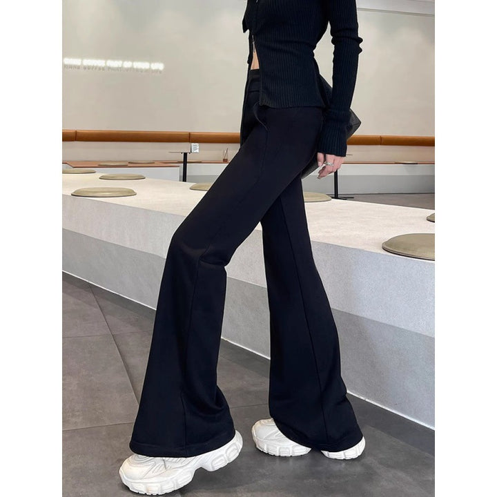 Damen Bequeme und stylische Flared-Hose Drune
