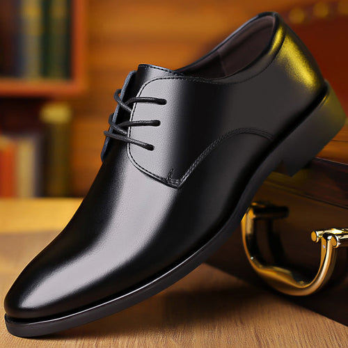 Herren Elegante Schnürschuhe aus hochwertigem Leder Drune