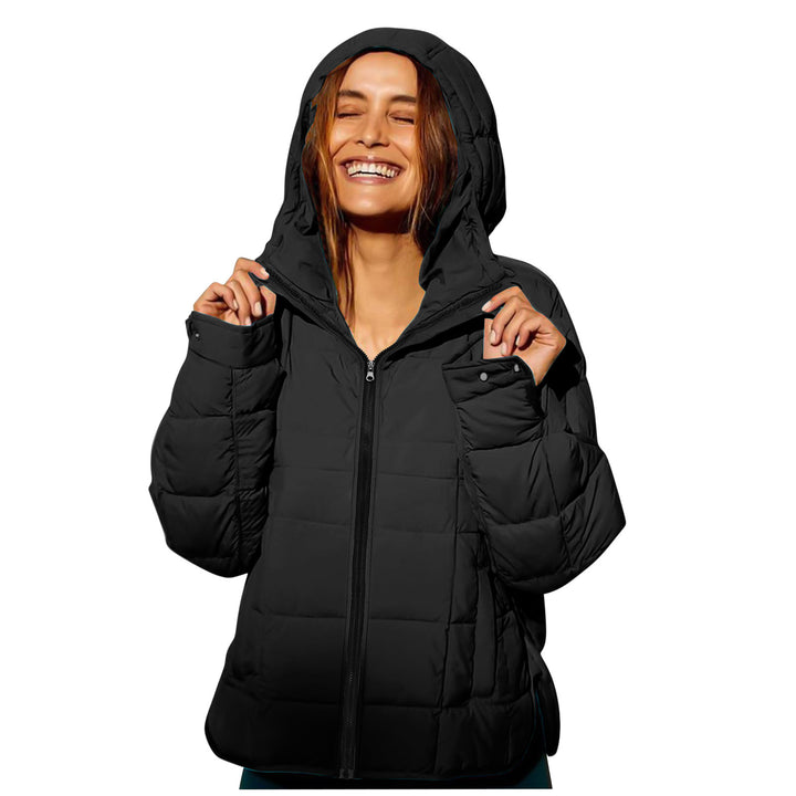 Damen Winterjacke mit abnehmbarer Kapuze und wasserabweisender Beschichtung Drune
