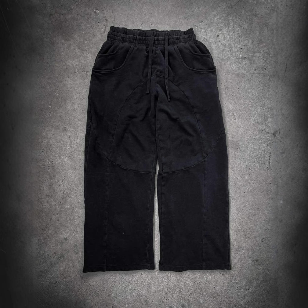 Damen Relaxed-Fit Freizeithose mit elastischem Bund und großen Seitentaschen Drune