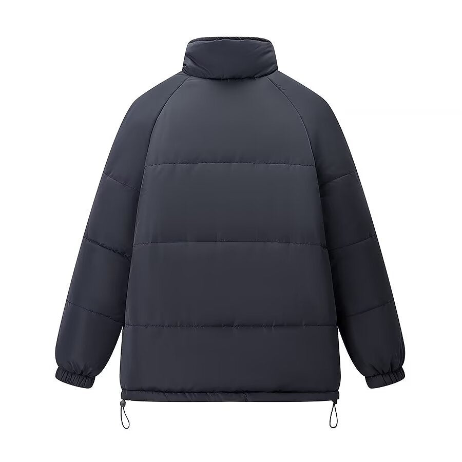 Damen Modische Steppjacke im urbanen Stil mit hohem Kragen und praktischen Taschen Drune