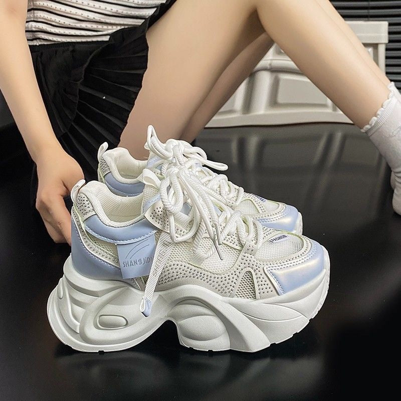 Damen Chunky Sneakers mit reflektierenden Elementen und innovativer Dämpfung Drune
