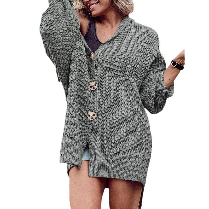 Damen OverSize Strickjacke Drune