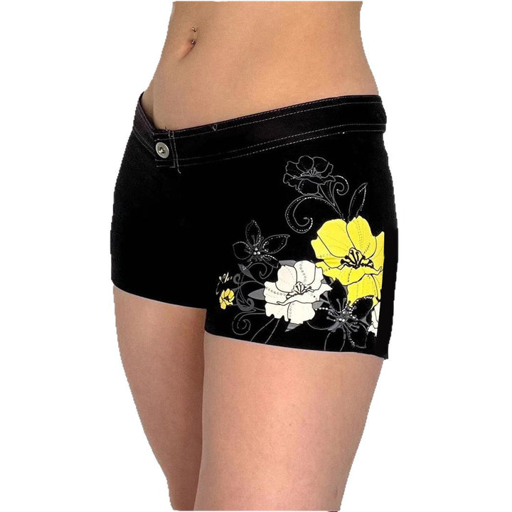 Damen Lustige Blumen-Shorts Drune