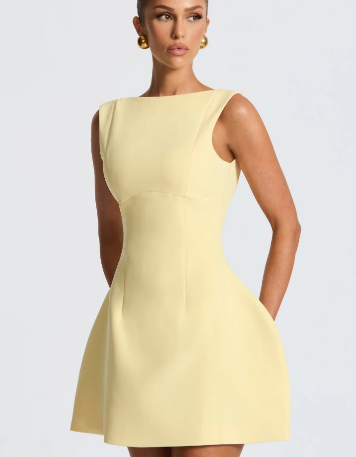 Damen Sommerkleid mit elegantem Schnitt Drune