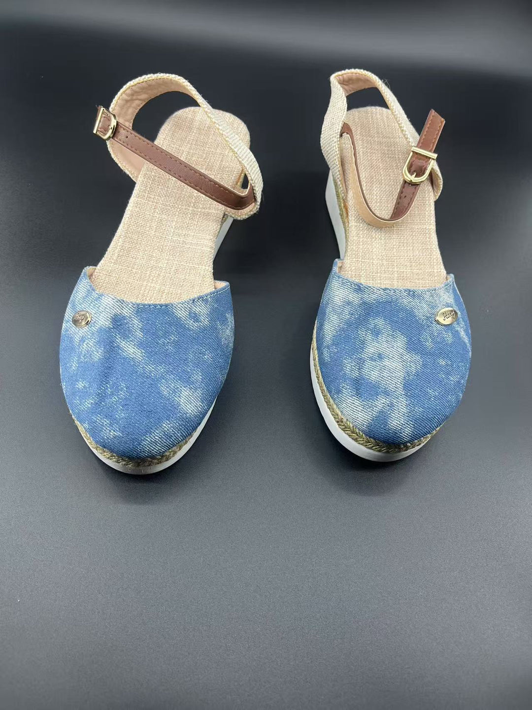 Damen Espadrilles mit eleganter Schnalle Drune
