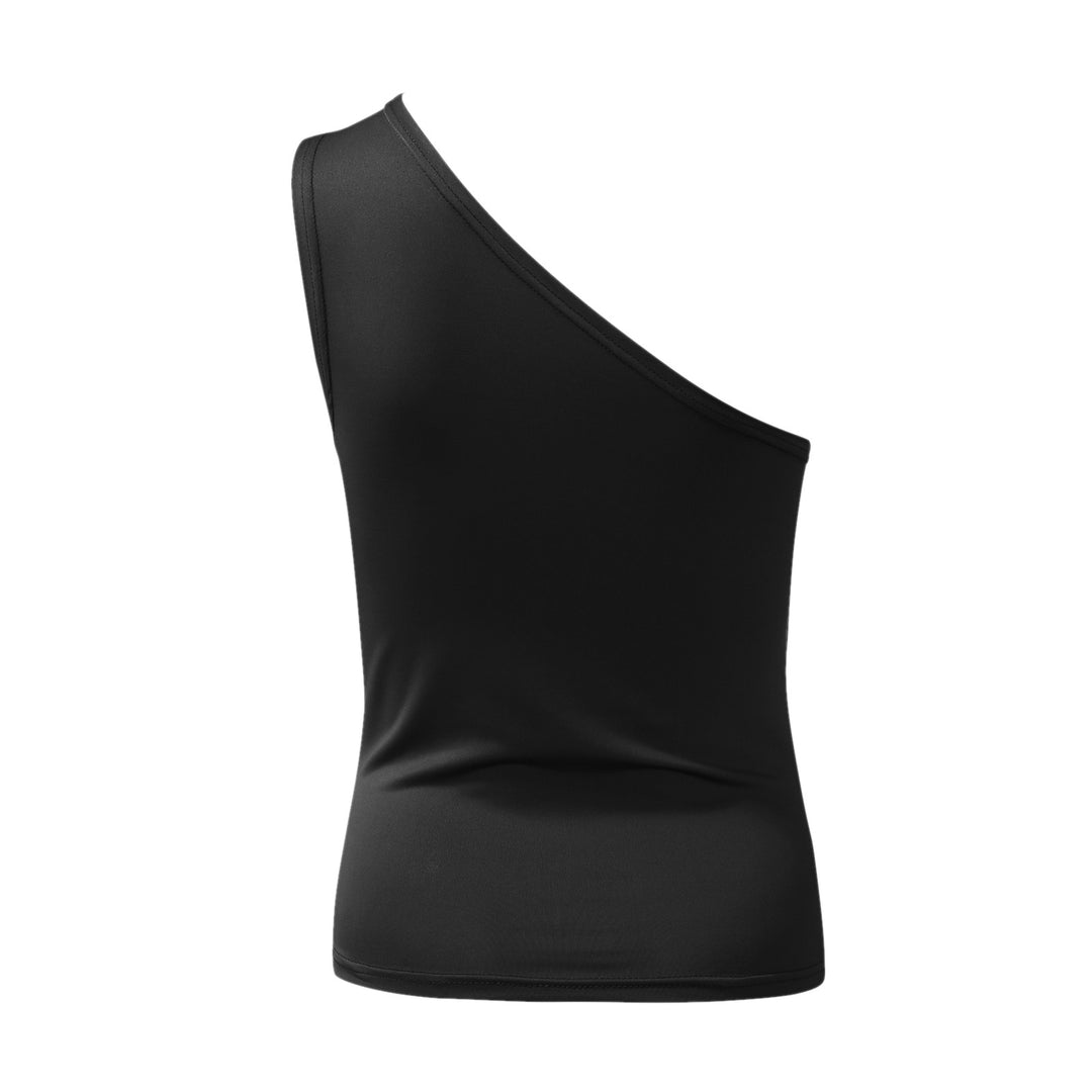 Damen asymmetrisches Bodysuit mit modischem Cut-Out Drune