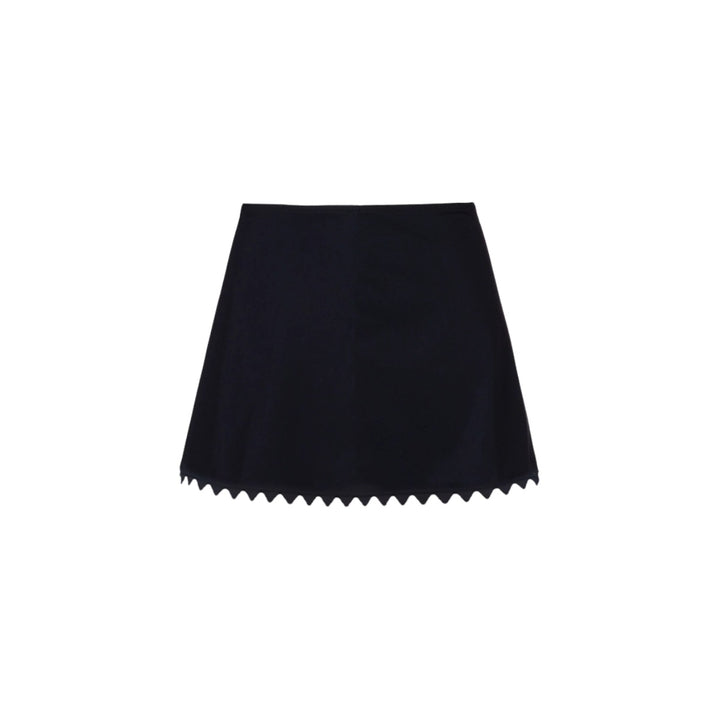 Damen Einteiler Badeanzug mit asymmetrischem Design und passendem Rock Drune