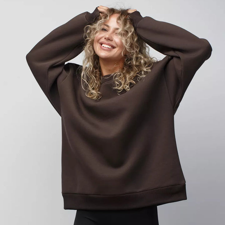 Damen bequemer und modischer Sweatpullover Drune