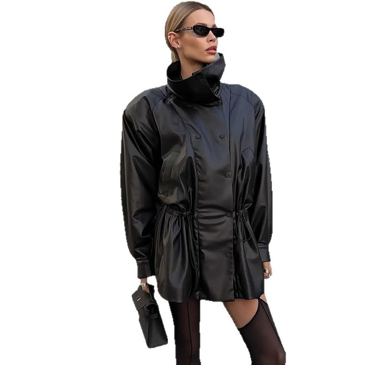 Damen Modische Jacke mit edlem Schnitt und hochwertigen Details Drune