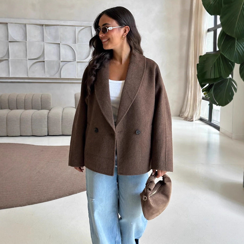 Damen eleganter Oversized Blazer Drune