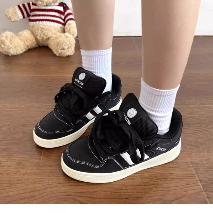 Damen Sportliche Sneakers mit rutschfester Sohle und atmungsaktivem Obermaterial Drune
