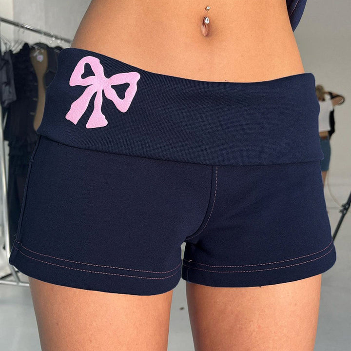 Damen Sportliche Shorts mit hohem Bund Drune