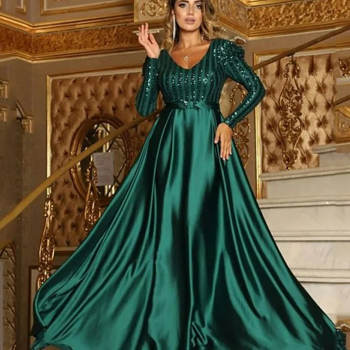 Damen Abendkleid Drune