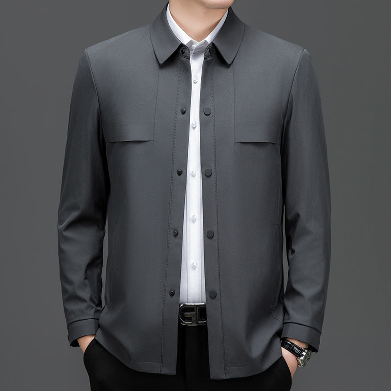 Herren Modische Jacke mit praktischem Schnitt und funktionalen Taschen Drune