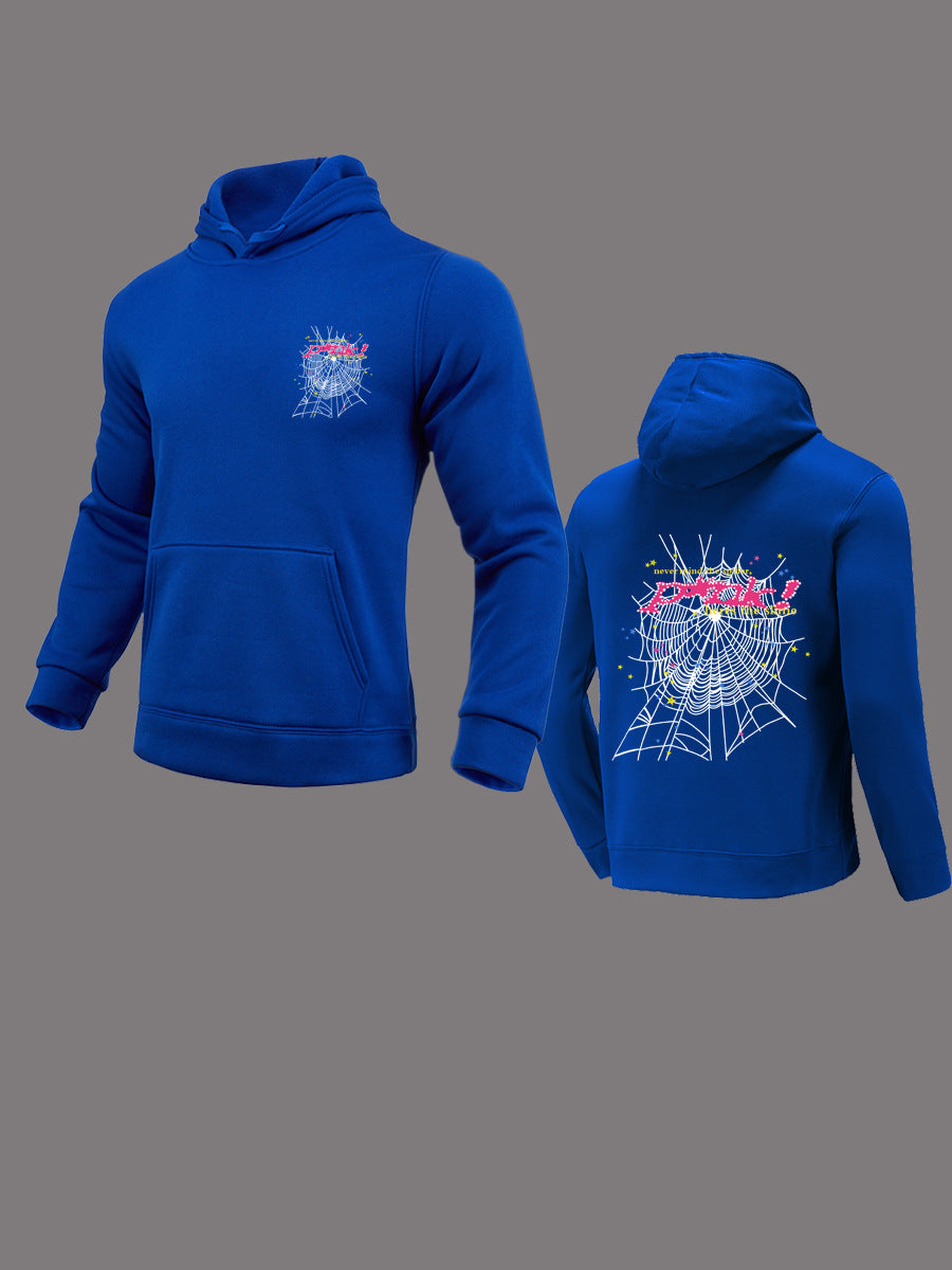 Herren lässiger Kapuzenpullover mit innovativem Grafikdesign Drune